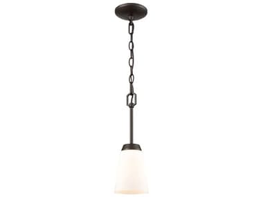 Elk Home Winslow 1-Light Oil Rubbed Bronze Bell Mini Pendant EKCN310151