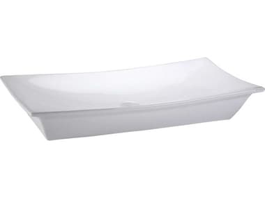 Elk Home Vitreous China White Rectangular Vessel Sink EKCVE3150RC