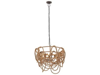 Elk Home Macon 4-Light Natural Pewter Pendant EKD4734