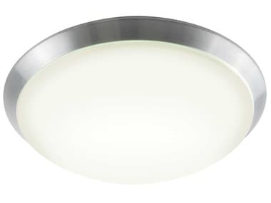 Elk Home Luna 36-Light Brushed Aluminum Gray Bowl Round Flush Mount EKFML5001098