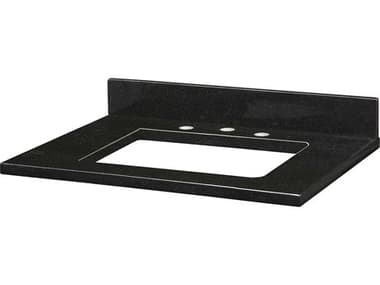 Elk Home Black Stone Vanity Top EKGRUT25RBK