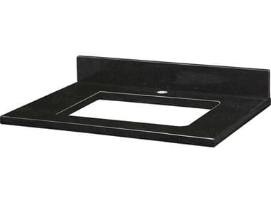 Elk Home Black Stone Vanity Top EKGRUT25RBK1