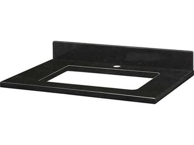 Elk Home Black Stone Vanity Top EKGRUT31RBK1