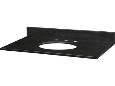 Elk Home Black Stone Vanity Top EKGRUT370BK