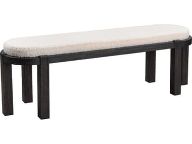 Elk Home Shou Sugi Ban Black Upholstered Accent Bench EKH001510811