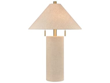 Elk Home Blythe Oatmeal Linen Cone Hardback Off White Buffet Lamp EKH001910338