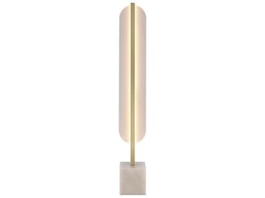 Elk Home Blade 44" Tall White Champagne Gold LED Floor Lamp EKH001910349