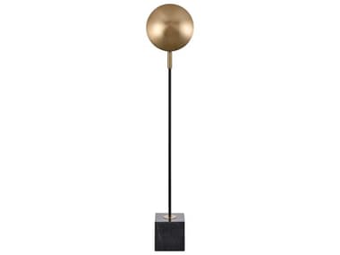 Elk Home Addy Aged Brass Black Metal Floor Lamp EKH001911074