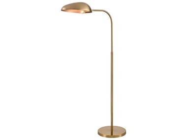 Elk Home Alda 53" Tall Aged Brass Metal Floor Lamp EKH001911106