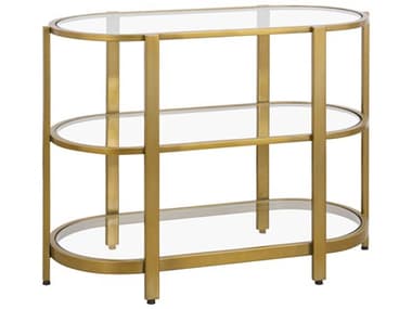 Elk Home Brass 40'' Wide Oval Console Table EKH08059914