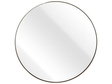 Elk Home Beni Brass Round Wall Mirror EKH080610503