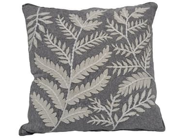 Elk Home Embroidered Fern Pillow EKHVT08979981