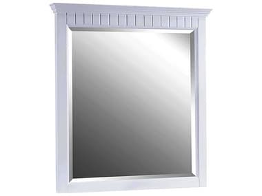 Elk Home Danube White Rectangular Wall Mirror EKMDANUBE36WT