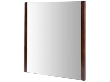 Elk Home Brown Rectangular Wall Mirror EKMINDUS30DW