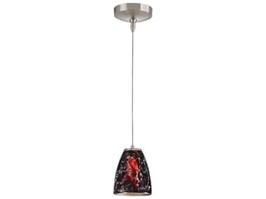 Elk Home Low Voltage 5" 1-Light Smoldering Lava Brown Mini Pendant EKPF10001LEDBNSL