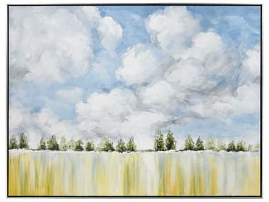 Elk Home Treeline Canvas Wall Art EKS00168145