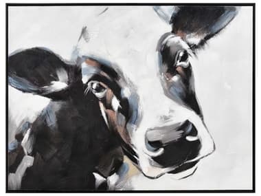 Elk Home Lucy the Cow Canvas Wall Art EKS00168146