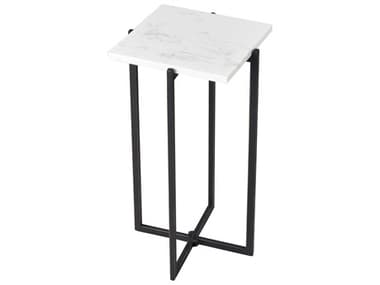 Elk Home Square Marble Black White End Table EKS003511198