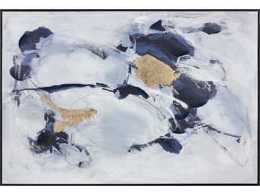 Elk Home Charge Abstract Framed Canvas Wall Art EKS005610446