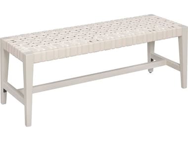 Elk Home 48" Off White Cream Fabric Upholstered Accent Bench EKS00759990