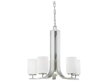 Elk Home Pendenza 5-Light Brushed Nickel Cylinder Chandelier EKSL806778