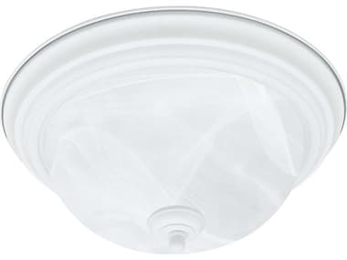 Elk Home Essentials 14" 2-Light White Bowl Flush Mount EKSL869218