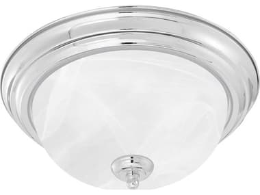 Elk Home Essentials 16" 3-Light Brushed Nickel Dome Flush Mount EKSL869378