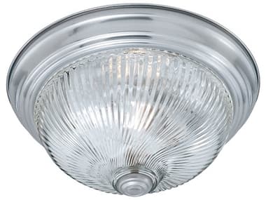 Elk Home Essentials 2-Light Brushed Nickel Dome Flush Mount EKSL876278