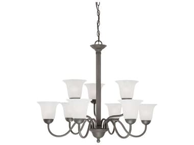 Elk Home Riva 9-Light Painted Bronze Bell Tiered Chandelier EKSL881363