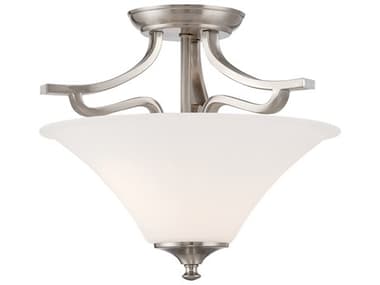 Elk Home Treme 2-Light Brushed Nickel Semi Flush Mount EKTC0020217