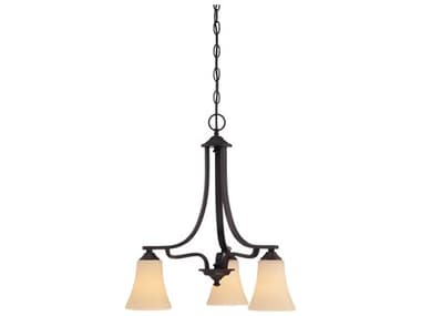 Elk Home Treme 20" Wide 3-Light Espresso Brown Bell Chandelier EKTK0019704