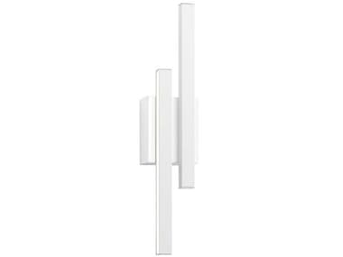 Elan Idril 22" Tall 2-Light White LED Wall Sconce ELA83702WH