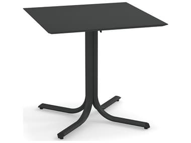 EMU System Steel 32'' Square Beveled Top Dining Table on Tilt Base EM1132