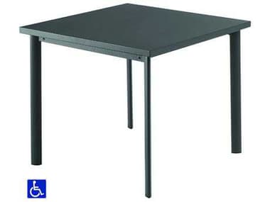 EMU Star Steel ADA 40 Square Dining Table EM303