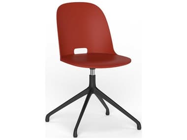 Emeco Alfi Black Powder Coated Computer Chair EMEALFISWVH4FBKBFRE