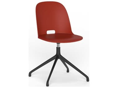 Emeco Alfi Black Powder Coated Computer Chair EMEALFISWVH4FBKBGRE