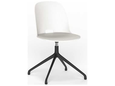 Emeco Alfi Black Powder Coated Computer Chair EMEALFISWVH4FBKBGWH