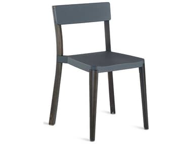 Emeco Lancaster By Michael Young Solid Wood Brown Side Dining Chair EMELANCASTERCHAIR