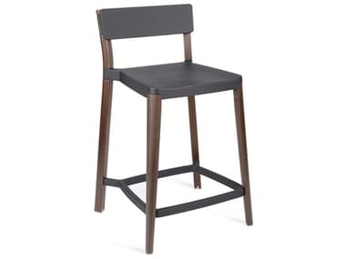 Emeco Lancaster By Michael Young Solid Wood Counter Stool EMELANCASTERCOUNTERSTOOL