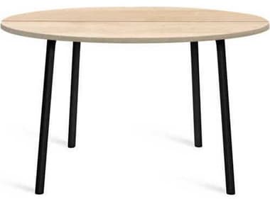Emeco Run By Sam Hecht And Kim Colin 42&quot; Round Wood Dining Table EMERUNCAFETABLE42