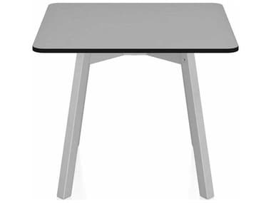 Emeco Su By Nendo Clear Anodized 24'' Wide Square End Table EMESULTSQ24HPLG