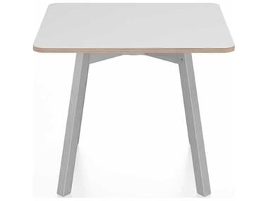 Emeco Su By Nendo Clear Anodized 24'' Wide Square End Table EMESULTSQ24LW