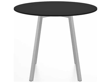 Emeco Su By Nendo Clear Anodized 36'' Wide Round Dining Table EMESUTRD36HPLB