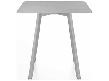 Emeco Su By Nendo Hand Brushed / Clear Anodized 30'' Wide Square Dining Table EMESUTSQ30ALU