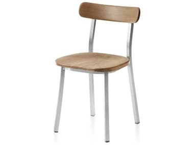 Emeco Hand Brushed (clear Anodized) Side Dining Chair EMEUTILITYSCHBOAK