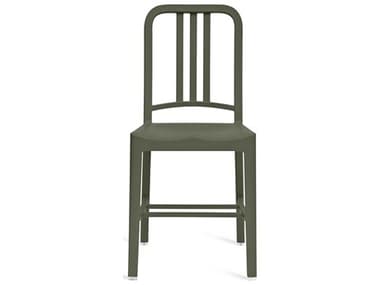 Emeco Outdoor Cypress Green Recycled Plastic Dining Side Chair EMO111CYPRESSGREEN