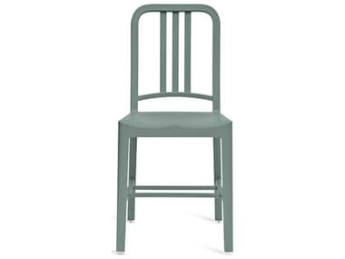 Emeco Outdoor Light Blue Recycled Plastic Dining Side Chair EMO111LIGHTBLUE