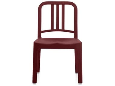 Emeco Outdoor Bordeaux Recycled Plastic Mini Dining Side Chair EMO111NAVYMINIBORDEAUX