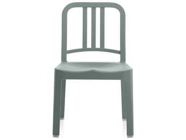 Emeco Outdoor Light Blue Recycled Plastic Mini Dining Side Chair EMO111NAVYMINILIGHTBLUE
