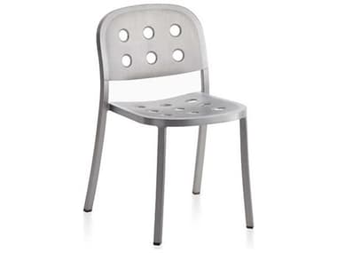 Emeco Outdoor 1 Inch By Jasper Morrison Aluminum Dining Side Chair EMO1INCHAA